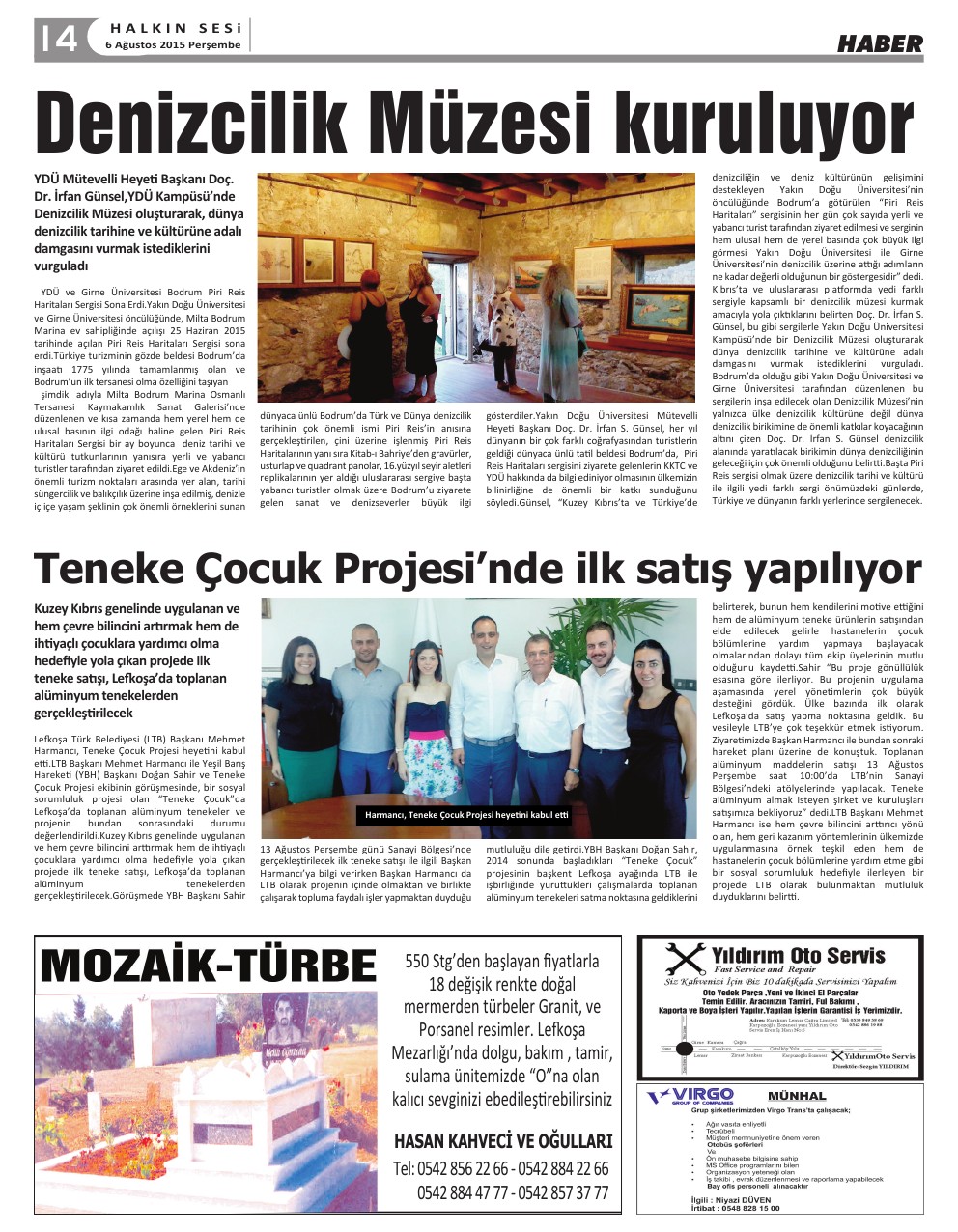 06.08.2015 PERŞEMBE