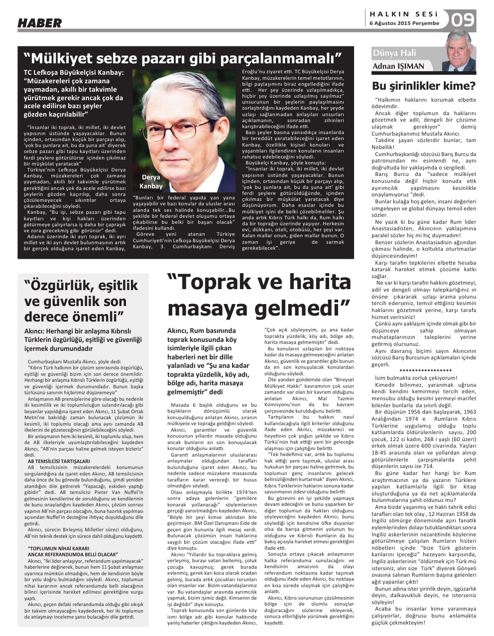 06.08.2015 PERŞEMBE