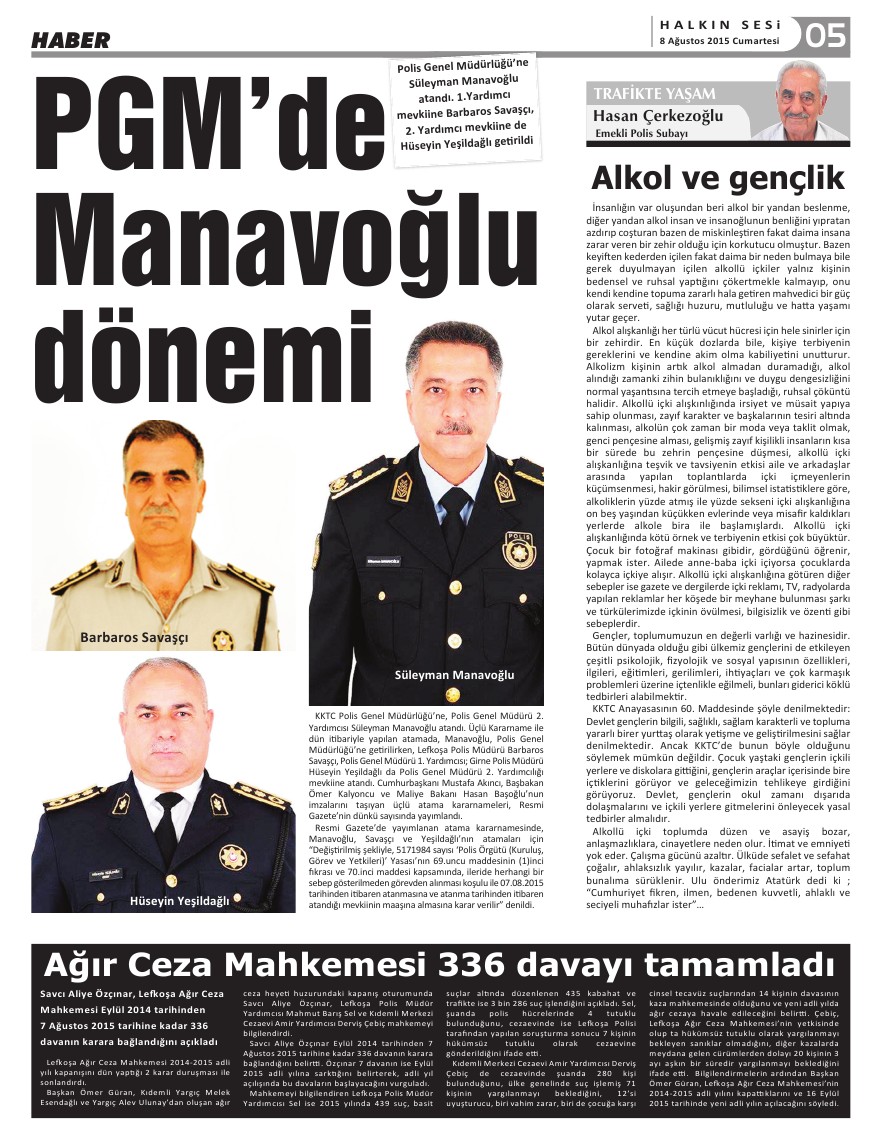 08.08.2015 CUMARTESİ