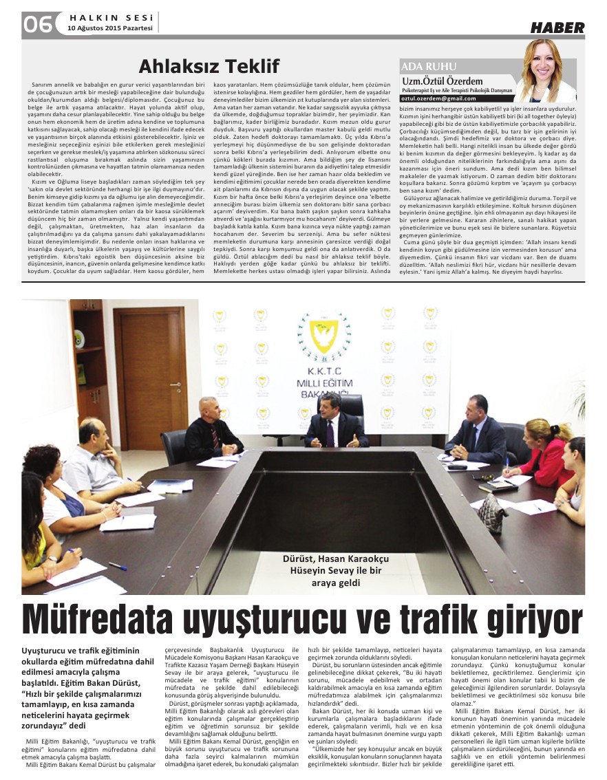 10.08.2015 PAZARTESİ