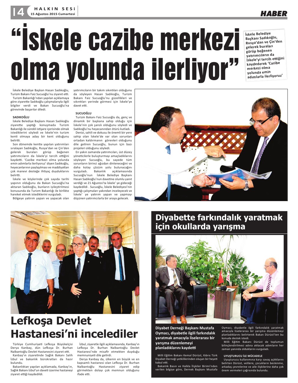 15.08.2015 CUMARTESİ