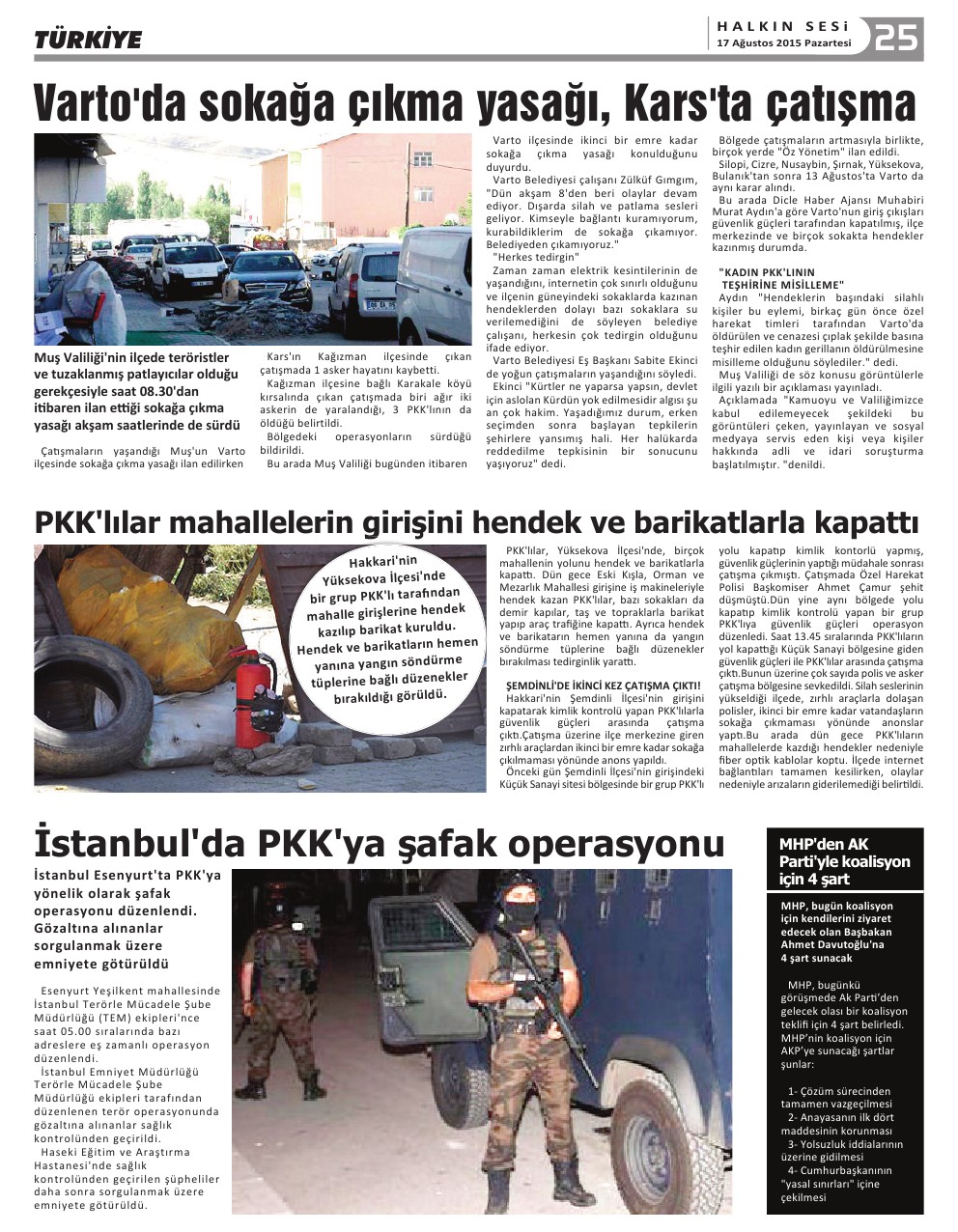 17.08.2015 PAZARTESİ