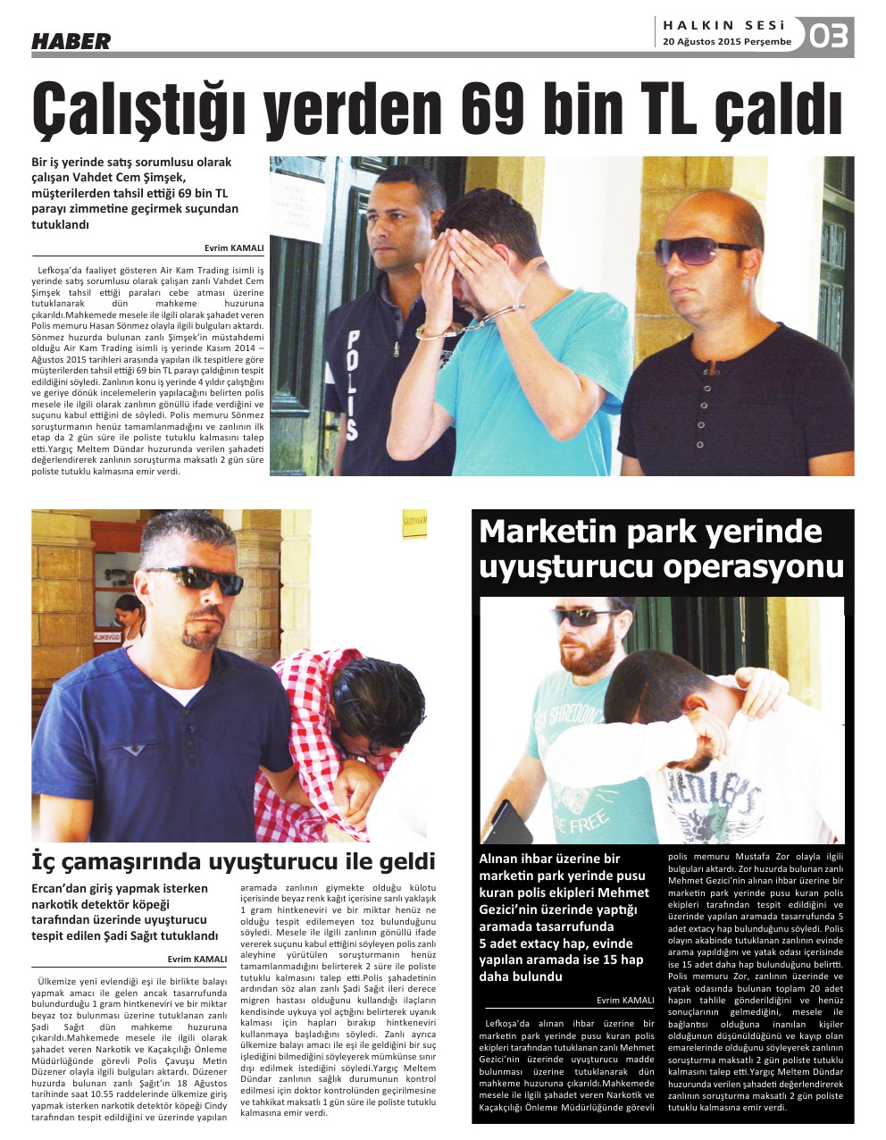 20.08.2015 PERŞEMBE