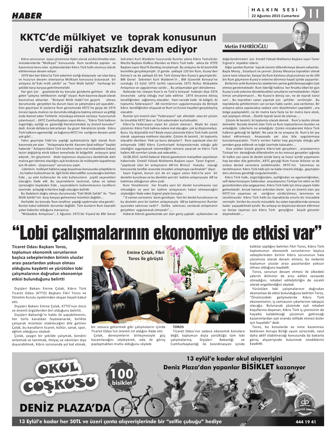 22.08.2015 CUMARTESİ