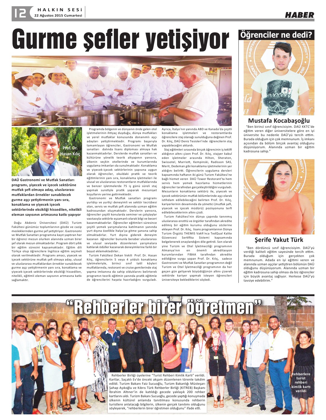 22.08.2015 CUMARTESİ