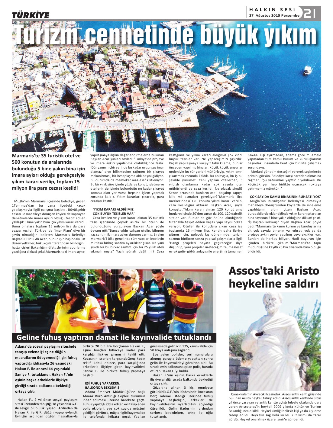 27.08.2015 PERŞEMBE