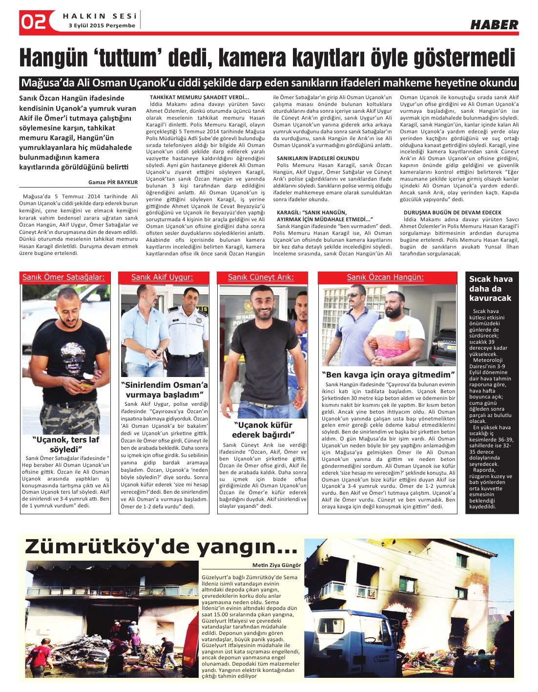 03.09.2015 PERŞEMBE