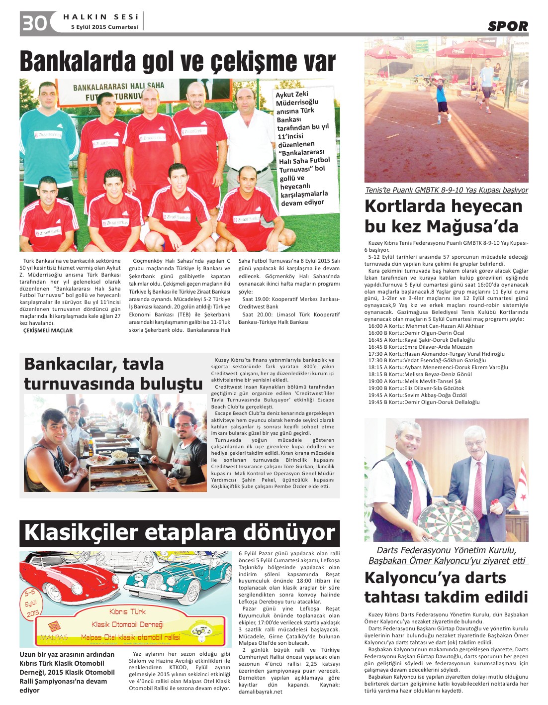 05.09.2015 CUMARTESİ