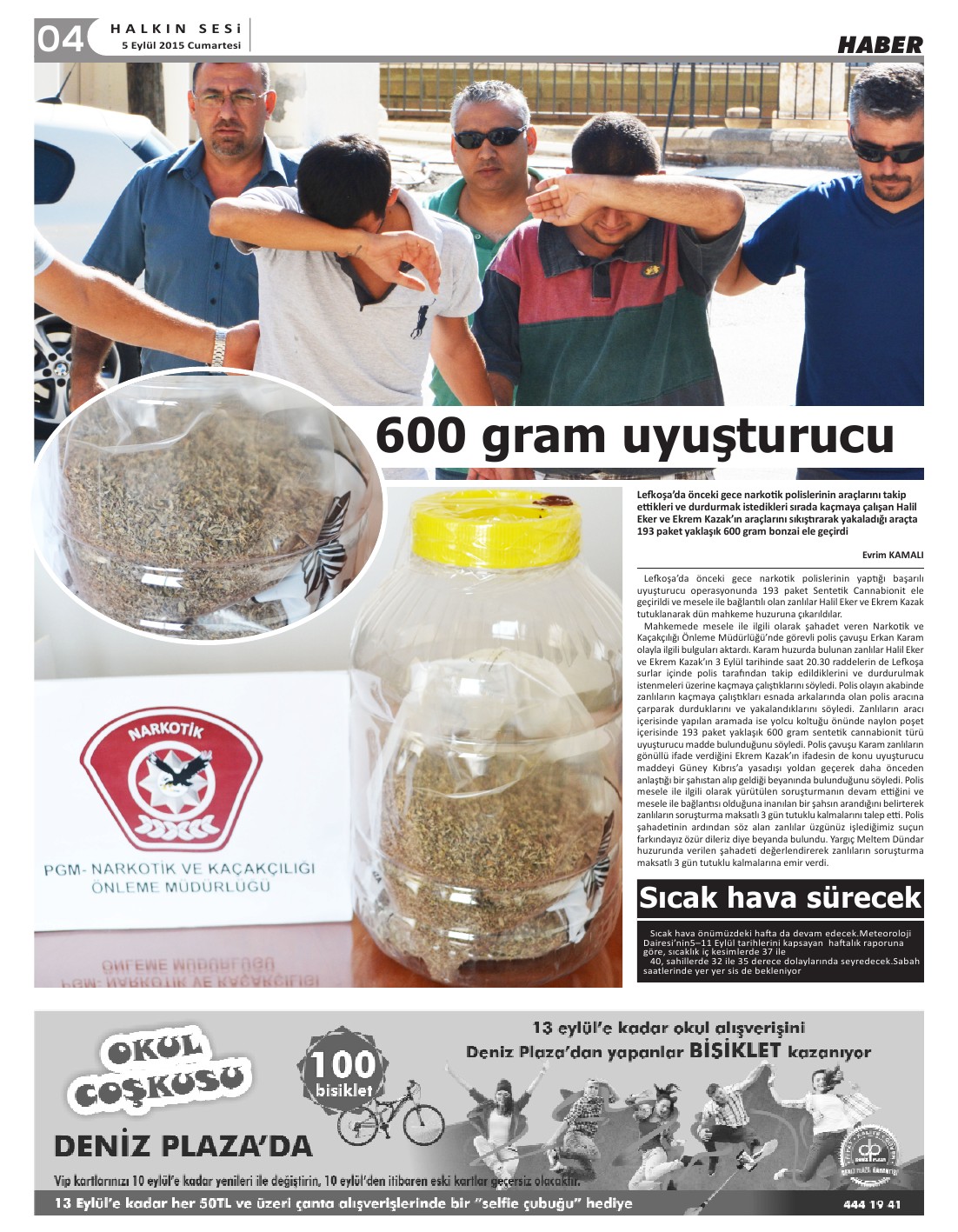 05.09.2015 CUMARTESİ