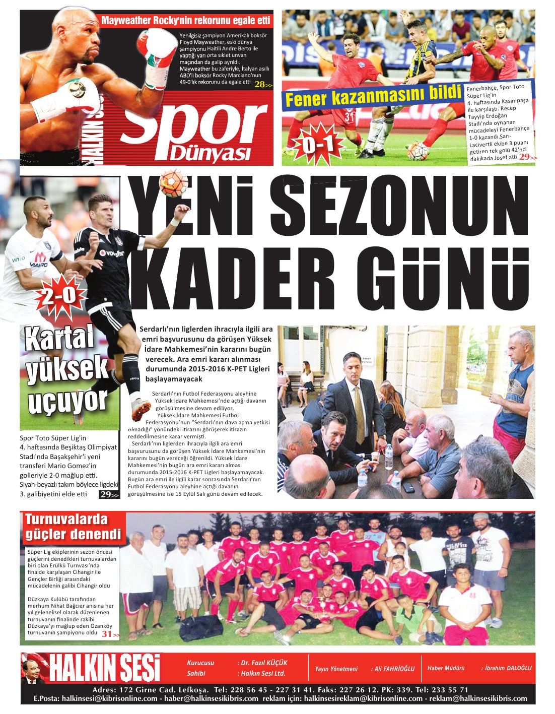 14.09.2015 PAZARTESİ