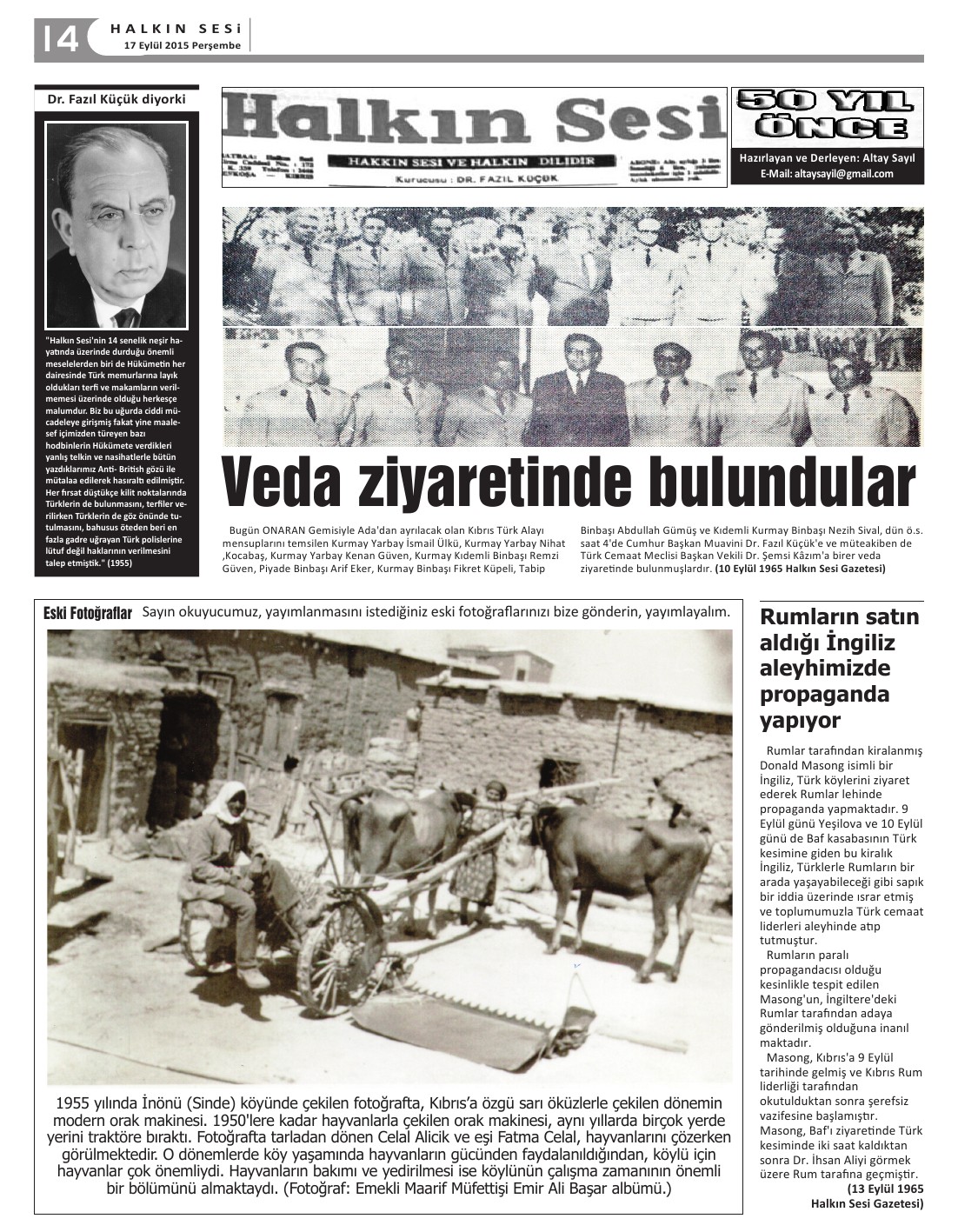 17.09.2015 PERŞEMBE