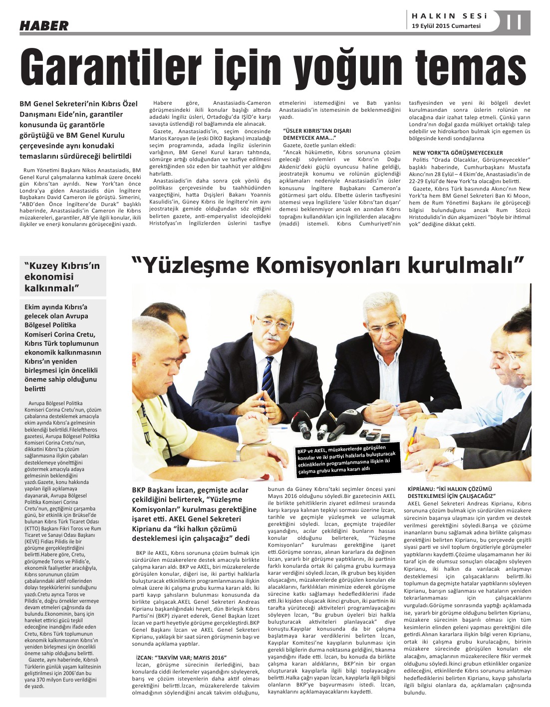 19.09.2015 CUMARTESİ