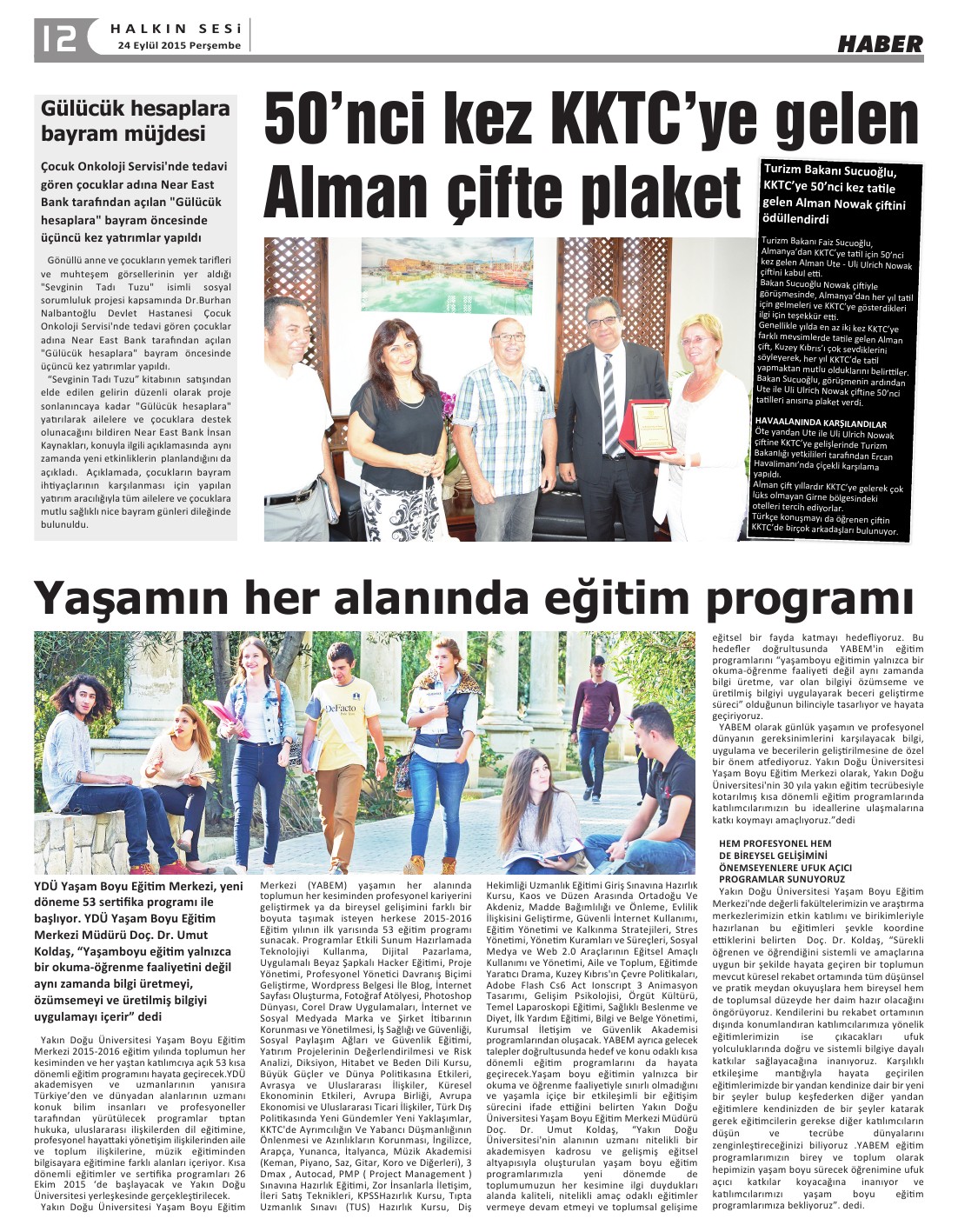 24.09.2015 PERŞEMBE