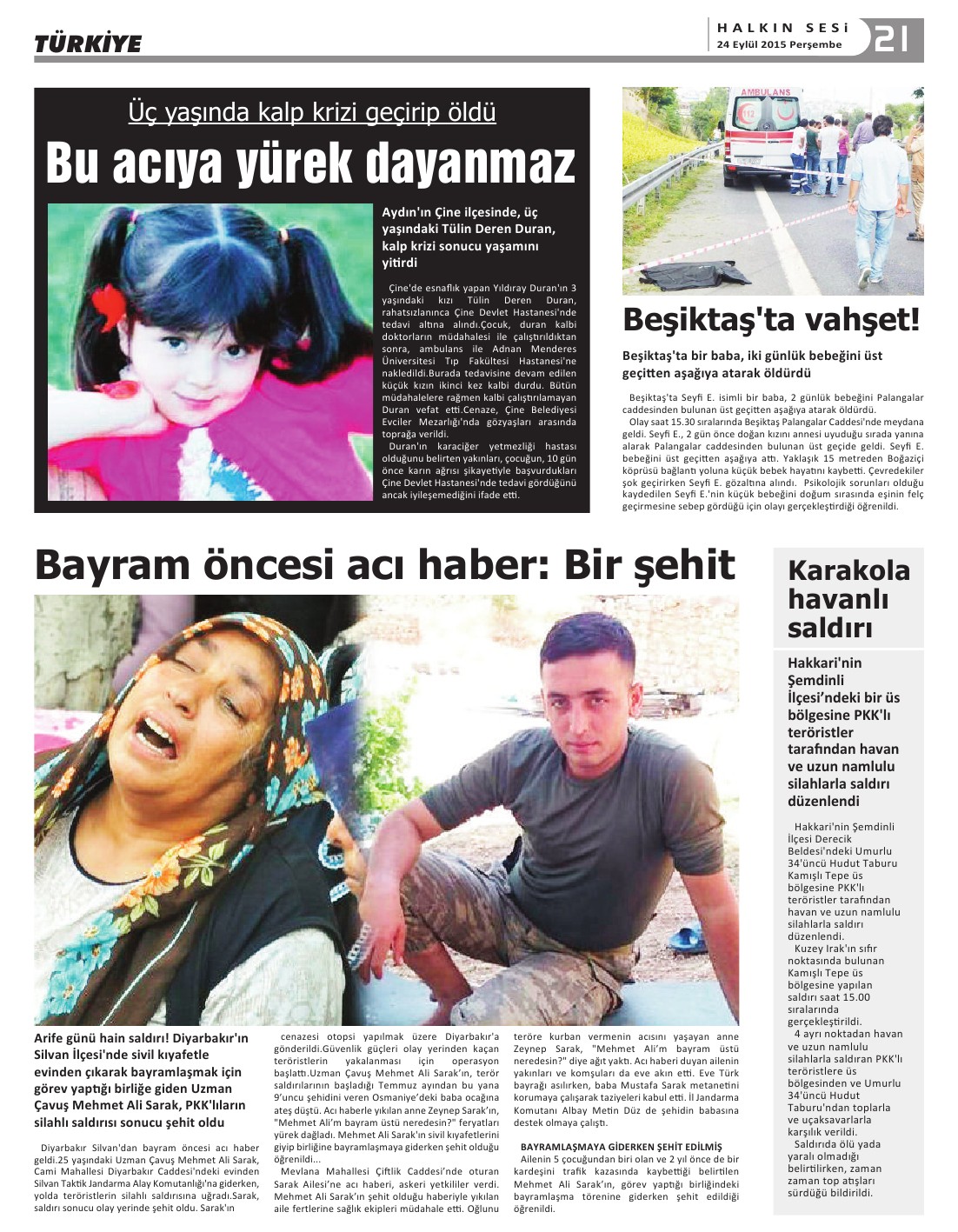 24.09.2015 PERŞEMBE