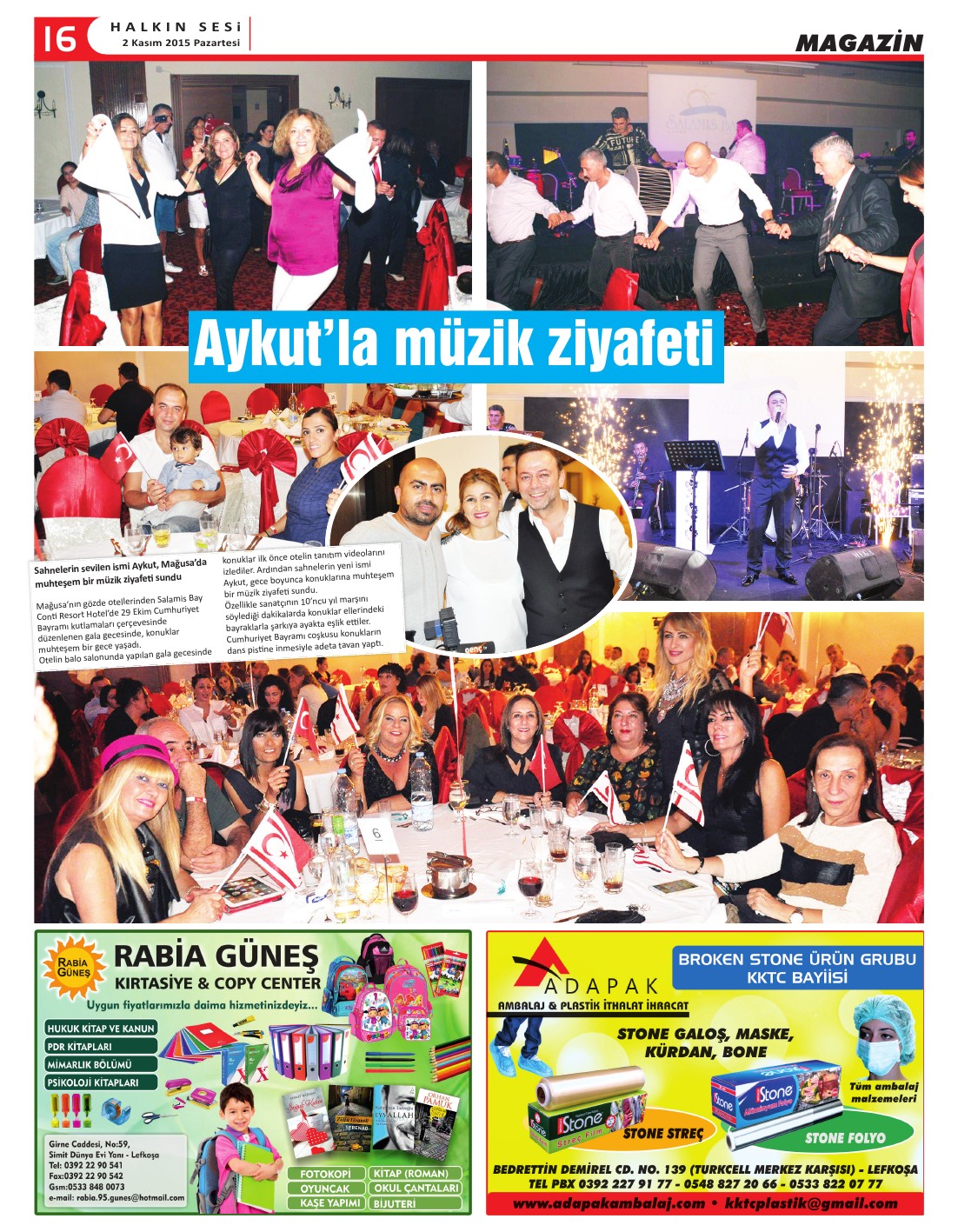 02.11.2015 PAZARTESİ