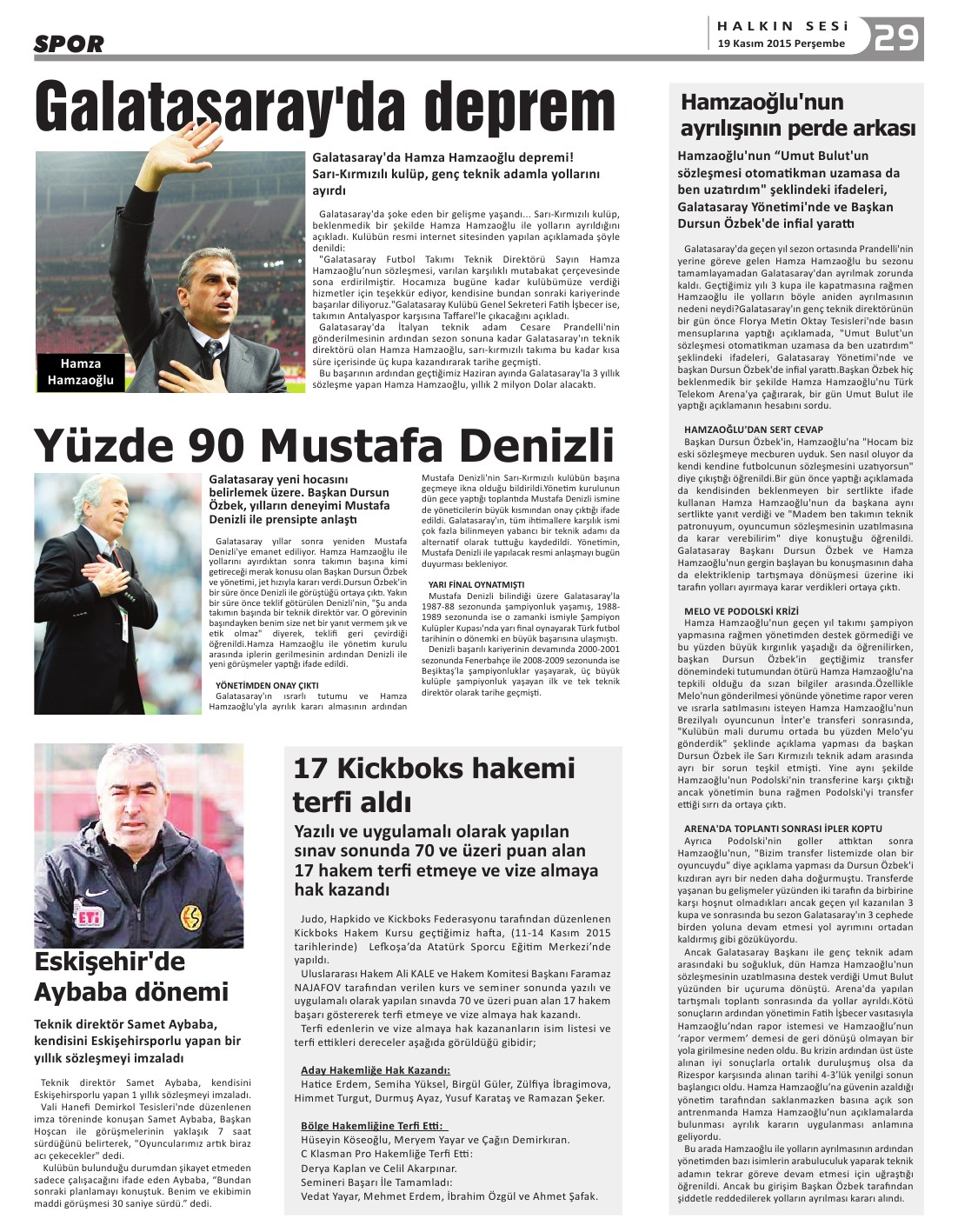 19.11.2015 PERŞEMBE