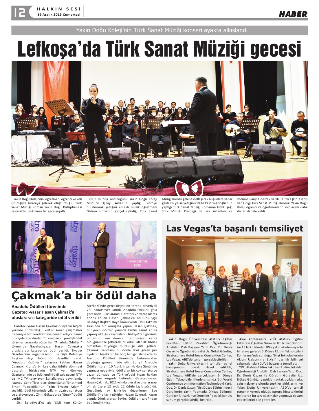 19.12.2015 CUMARTESİ