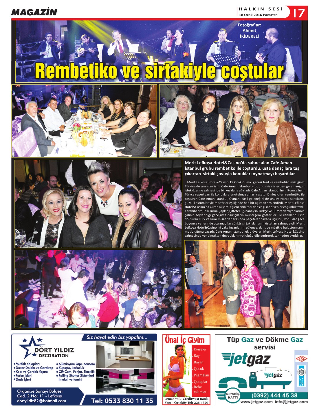 18.01.2016 PAZARTESİ 