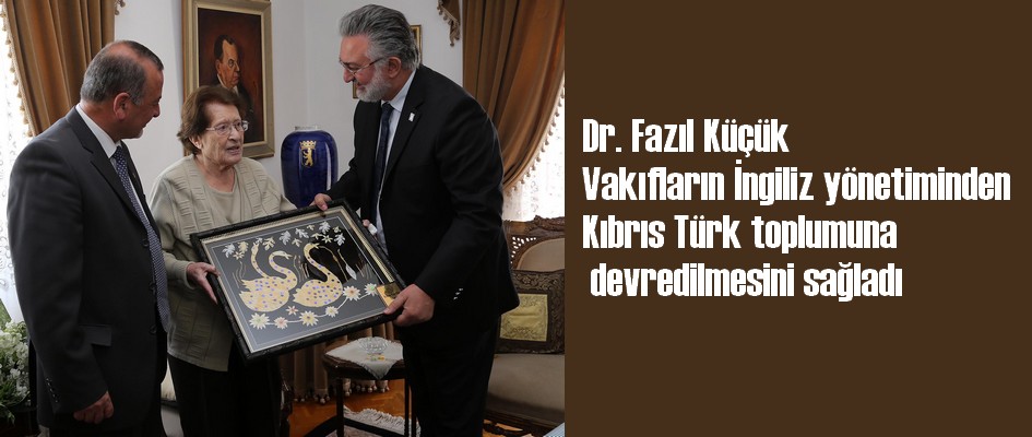 Kıbrıs Vakıflar İdaresi'nin kuruluşunun 444'üncü, yıldönümü kutlanıyor.