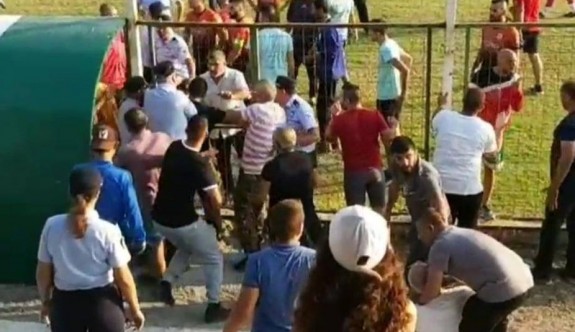 Karşıyaka’da hakem darp edildi