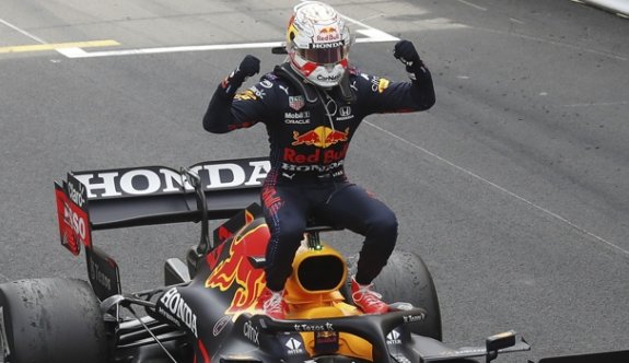 Monaco’da zafer Max Verstappen’in