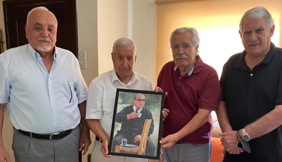 Taşkınköy eski muhtarı Aktaş onure edildi