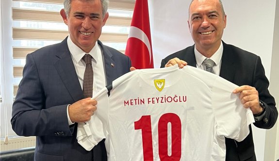 Sertoğlu'ndan TC Lefkoşa Büyükelçisi Feyzioğlu'na ziyaret