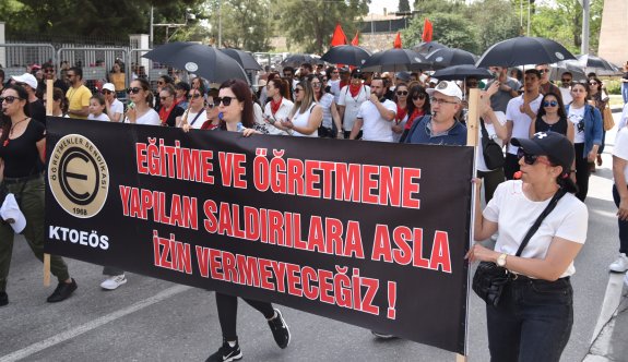 KTOEÖS’ün okullardaki grevi bugün de devam ediyor