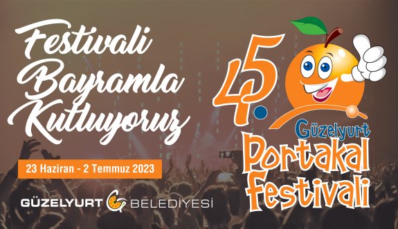 45. Güzelyurt Portakal Festivali yarın başlıyor