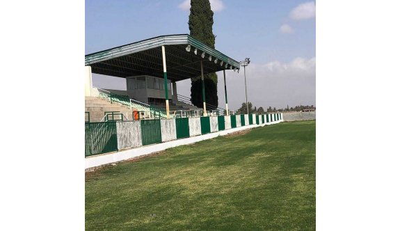 Türkmenköy Mehmet Ali Toker Stadı bakıma alınıyor