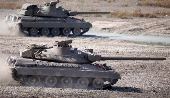 Güney’de tanklarla tatbikat