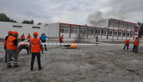 Sivil Savunma Teşkilatı ve Değirmenlik- Akıncılar Belediyesi ortak tatbikat yaptı