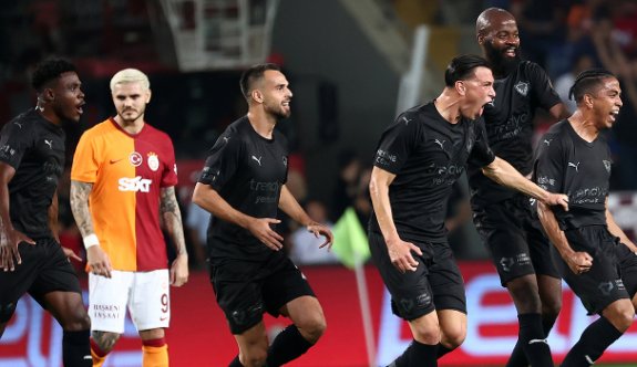 Galatasaray'ın serisini Hatayspor bitirdi