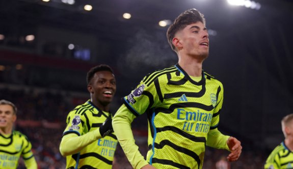 Havertz Arsenal'ı zirveye taşıdı