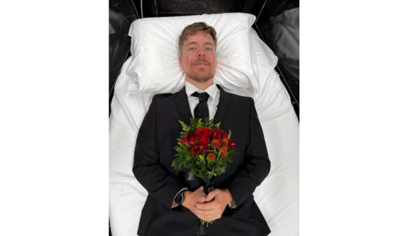 YouTuber MrBeast diri diri gömüldü