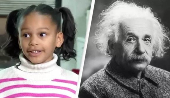 6 yaşında, Einstein ile aynı IQ düzeyine sahip