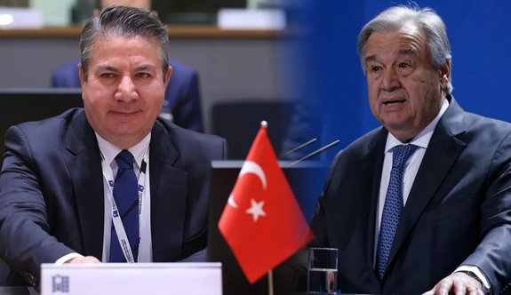 Türkiye'nin BM Daimi Temsilcisi Önal, BM Genel Sekreteri Guterres ile görüştü