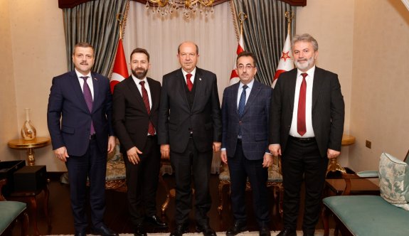 Cumhurbaşkanı Tatar, Gazi Üniversitesi heyetini kabul etti