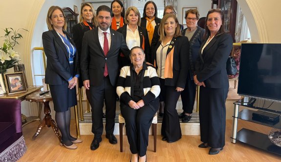UBP Lefkoşa İlçe Başkanlığı Kadınlar Günü dolayısıyla ziyaretler başlattı