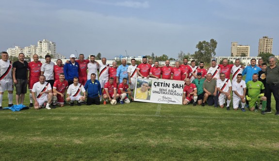 Çetin Şah anı maçı ile anıldı