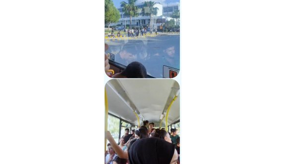 LAÜ öğrencilerinin servis otobüsleri isyanı büyük