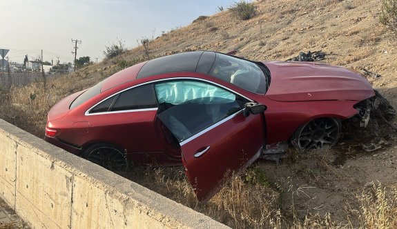 Lefkoşa’da Kuzey Çevre Yolu’nda kaza…