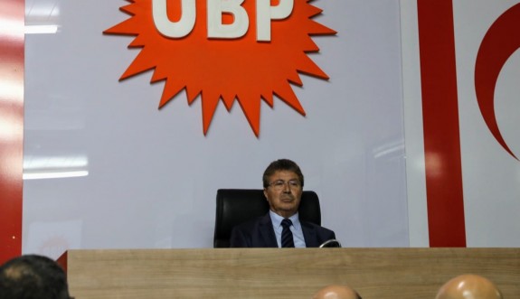 UBP MYK'dan Üstel'e tam destek