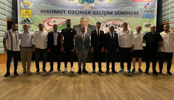 KKTFAD Mahmut Özçınar Antrenör Gelişim Semineri tamamlanıyor