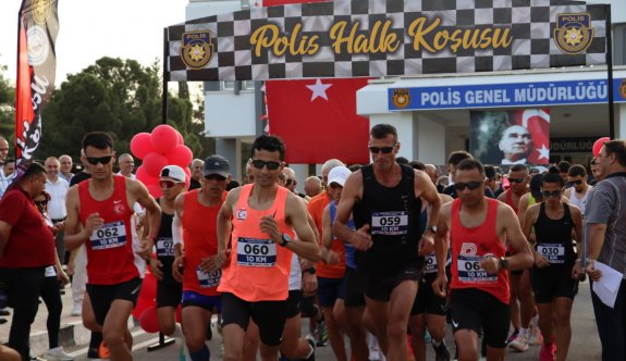 "Polis Halk Koşusu"nun ikincisi yapıldı