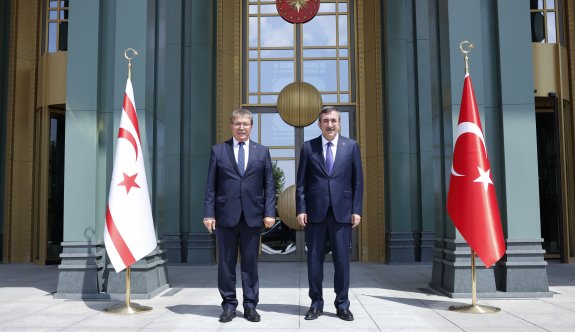 Başbakanı Üstel, Ankara’da TC Cumhurbaşkanı Yardımcısı Yılmaz ile görüştü
