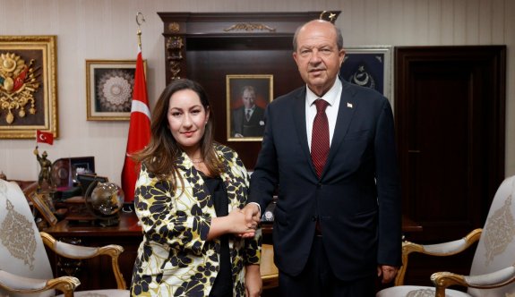 Cumhurbaşkanı Tatar yeni Doha Temsilcisi Hançerli’yi kabul etti