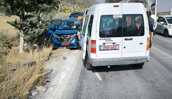 Değirmenlik dağyolunda korkutan kaza