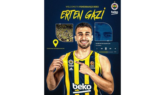 Erten Gazi, resmen Fenerbahçe’de