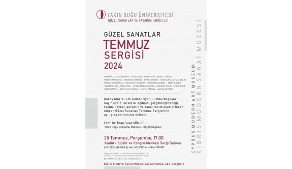 Güzel Sanatlar Temmuz Sergisi perşembe günü açılacak